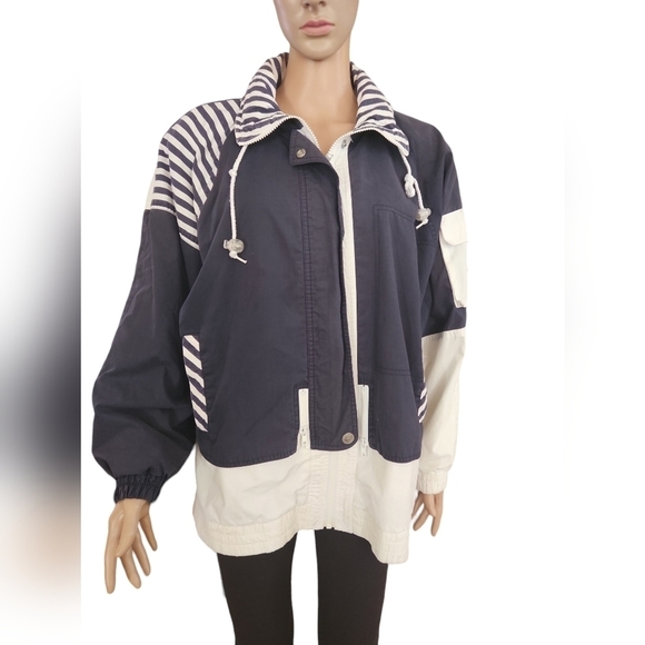 Mulberry Street Nautical Windbreaker - Picture 1 of 10